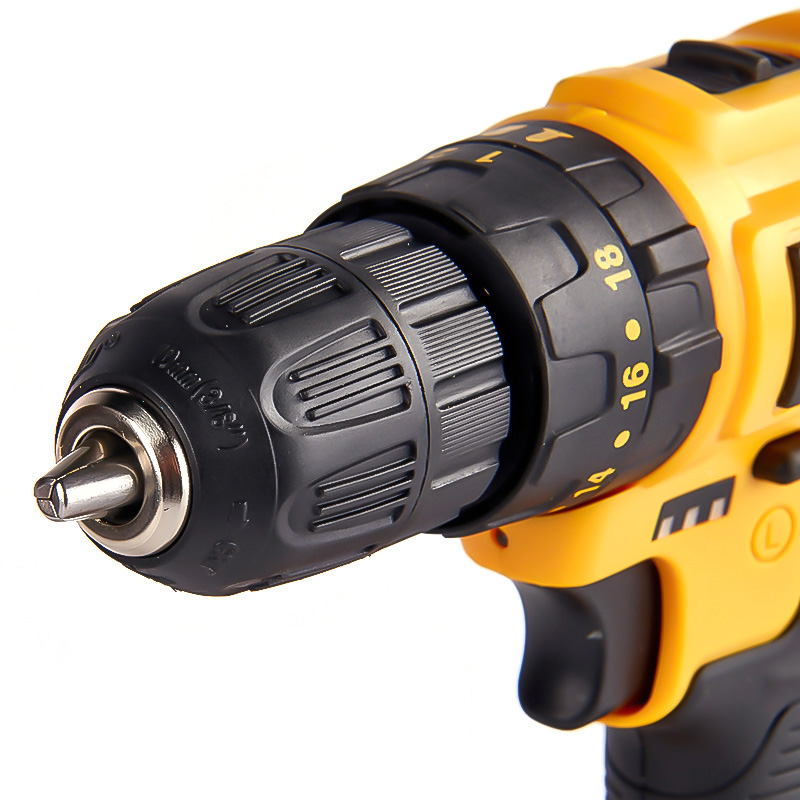 Dingwei nagy teljesítményű 13 mm -es 120 W -os lítium akkumulátor vezeték nélküli kézi fúrója